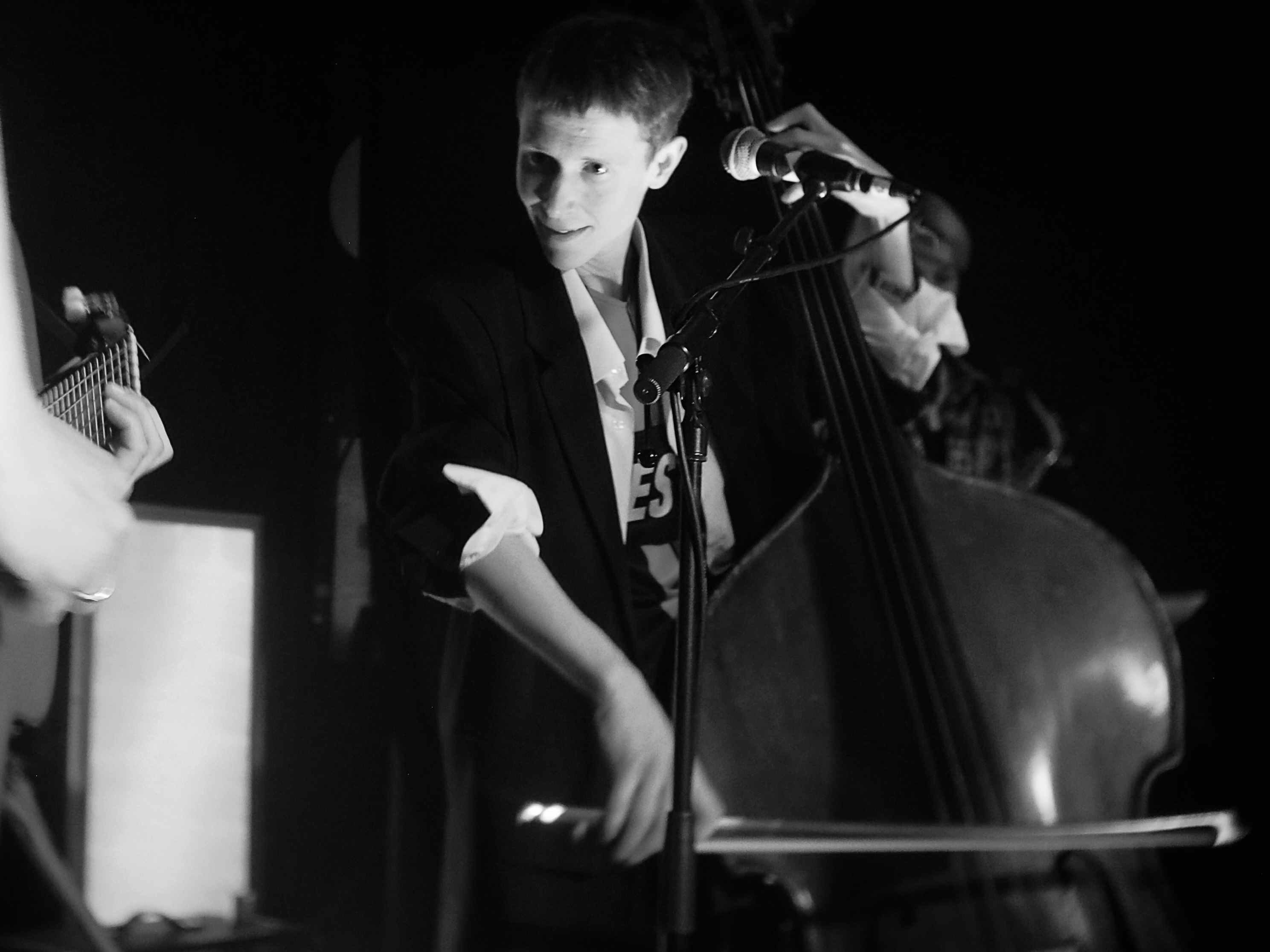 Ida Duelund with band at A-huset, Godsbanen. © Bjørn Giesenbauer 