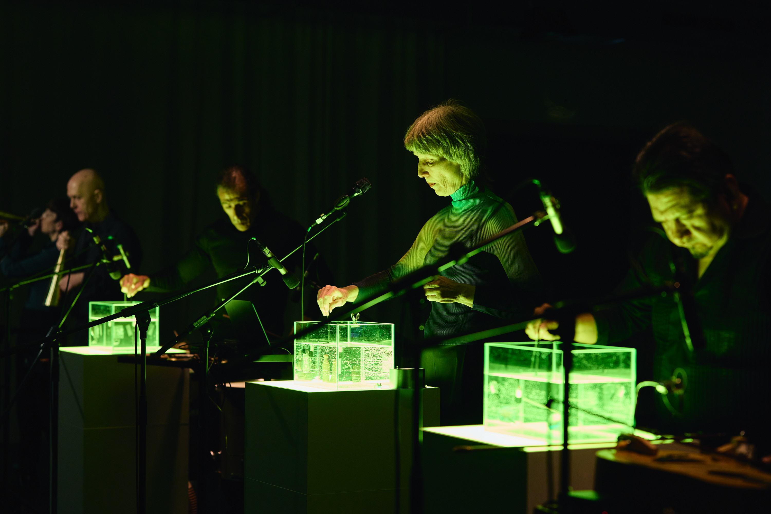 Ute Wassermann »The Art of Camouflage« at Sophiensæle. © Fabian Schellhorn