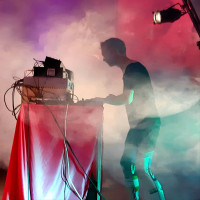 Bjørn Svin på Aarhus Lydkunstfestival. © Julie Hugsted