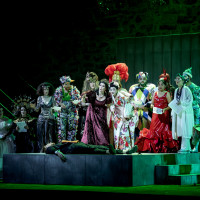 Spanish director Joan Anton Rechi's staging of »The Fairy Queen« i Savonlinna. © Jaa Tämä