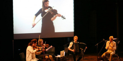 Lina Lapelyte og Trio Gaman, foto: Samuel Olandersson
