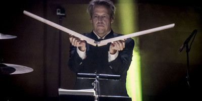 Gert Sørensen ved DRSO-koncert i 2018. © Kim Leland/DR