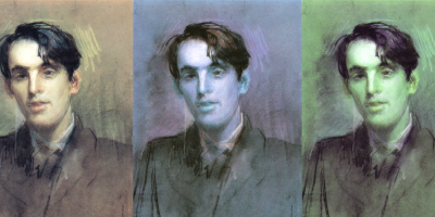 W.B. Yeats portrayed by Sarah Purser. © CC 0