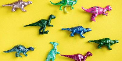 Dinosaurer fylder i Jennifer Walshes »Time Time Time«. © CC0 © CC0