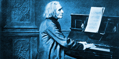 Franz Listz ved instrumentet