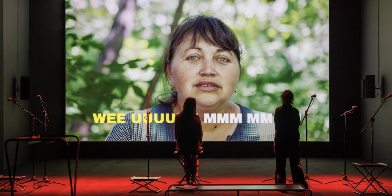 »Repeat after Me II«, installation view, Polish Pavilion Biennale Arte 2024, photo by Jacopo Salvi / Zachęta archive