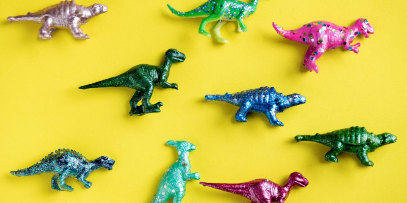 Dinosaurer er der masser af i Jennifer Walshes nye værk »Time Time Time«. © CC0 © CC0