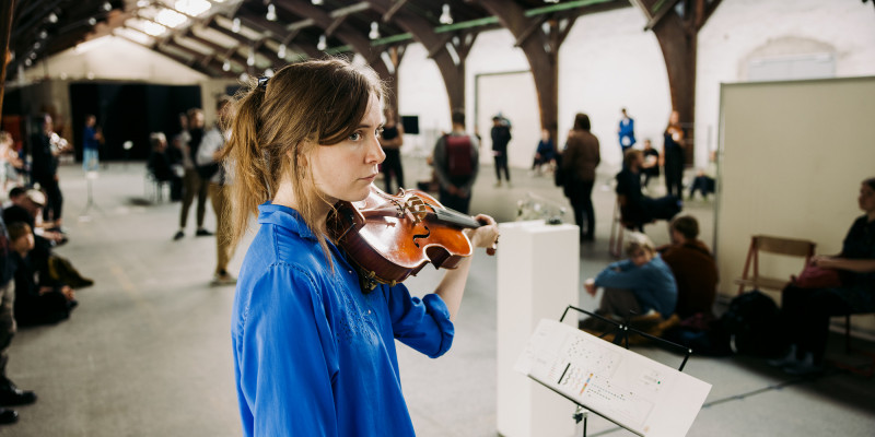 Festivalen Ung Nordisk Musik fandt sted 9.-15. august i Aarhus. © Tobias Nicolai
