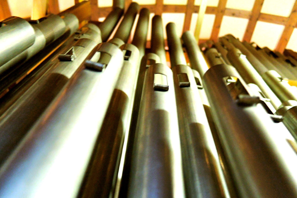 Orglet i koncertkirken. PR foto.