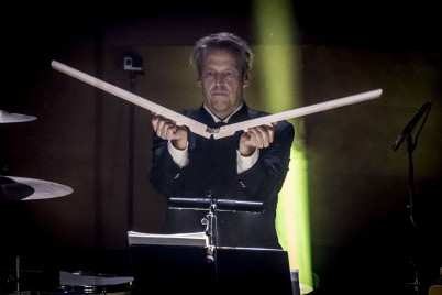 Gert Sørensen ved DRSO-koncert i 2018. © Kim Leland/DR