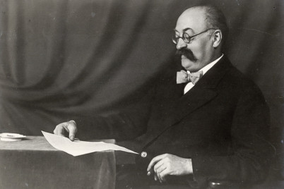 Heinrich Schenker, ca. 1919. © Oswald Jonas Memorial Collection Heinrich Schenker. © Oswald Jonas Memorial Collection