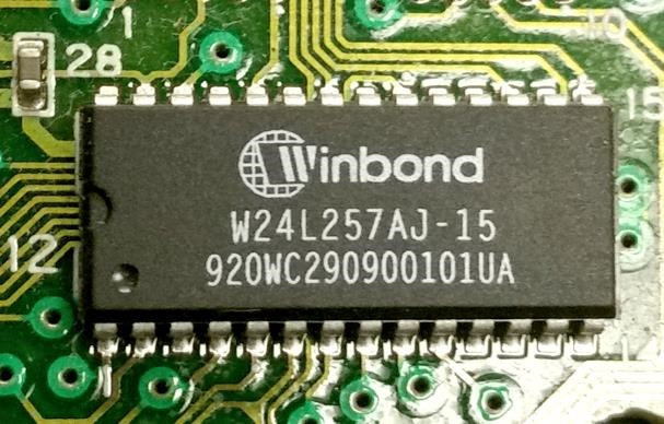 Winbond memory chip. © Joe Cantrell