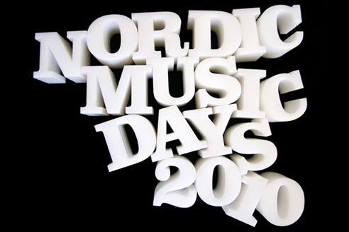 Logoet for Nordiske Musikdage 2010. © Nordiske Musikdage
