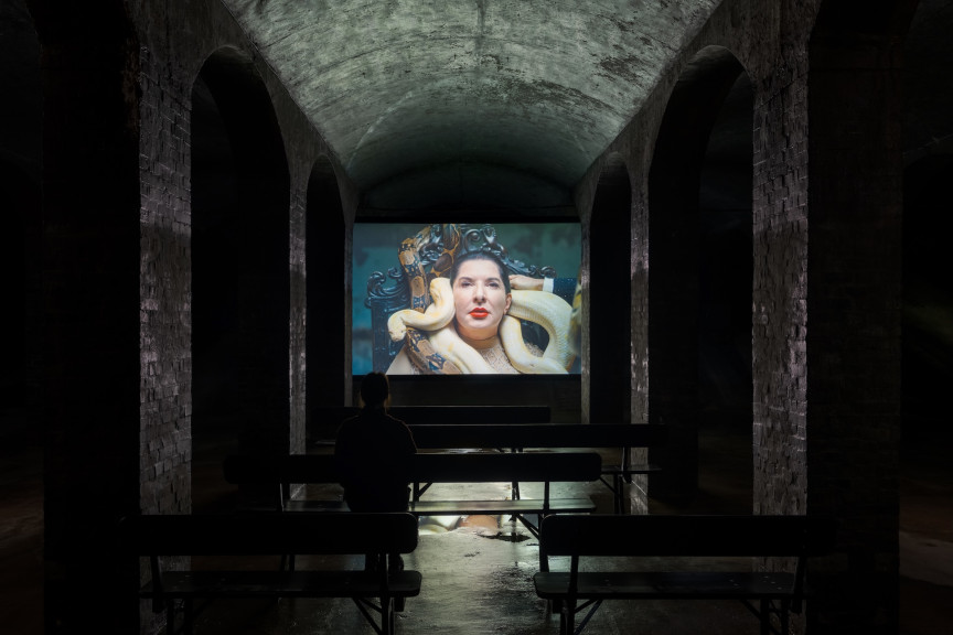 Marina Abramović: »Seven Deaths«. © David Stjernholm